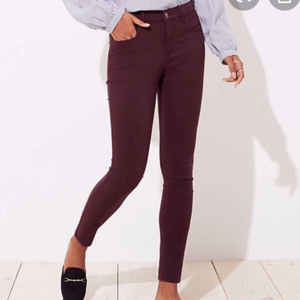 Loft skinny jeans